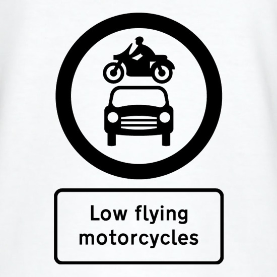 Low Flying Motorcycles t shirt