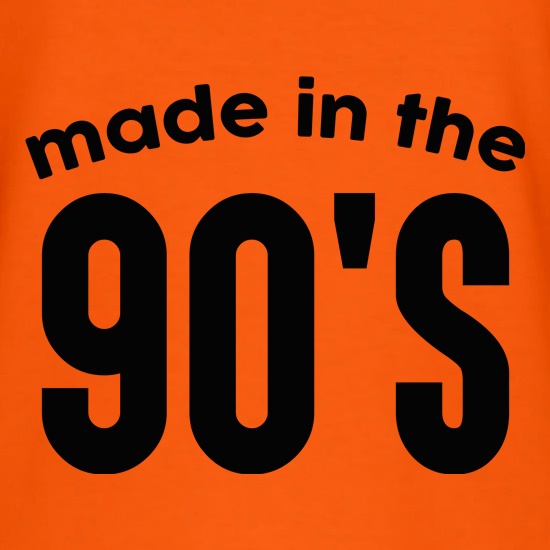 Made In The 90's t shirt