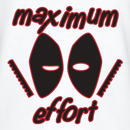 Maximum Effort t shirt