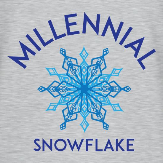 Millennial Snowflake t shirt