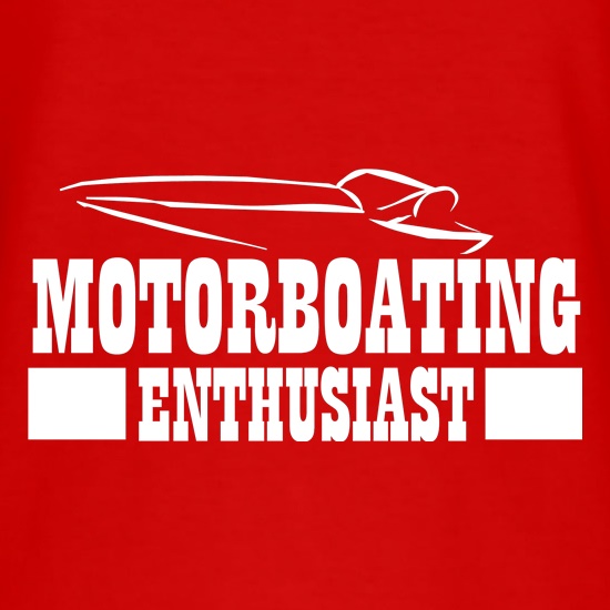 Motorboating Enthusiast t shirt