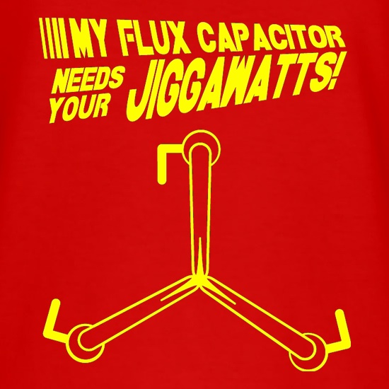 My Flux Capacitor Needs Your Jiggawatts t shirt