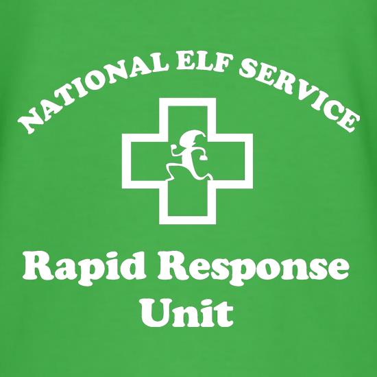 National Elf Service - Rapid Response team t shirt