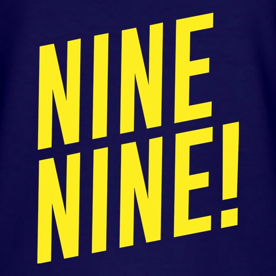 Nine Nine t shirt