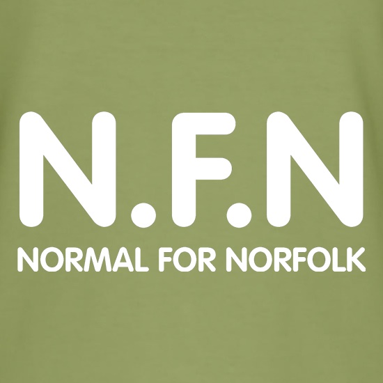 N.F.N - Normal for Norfolk t shirt