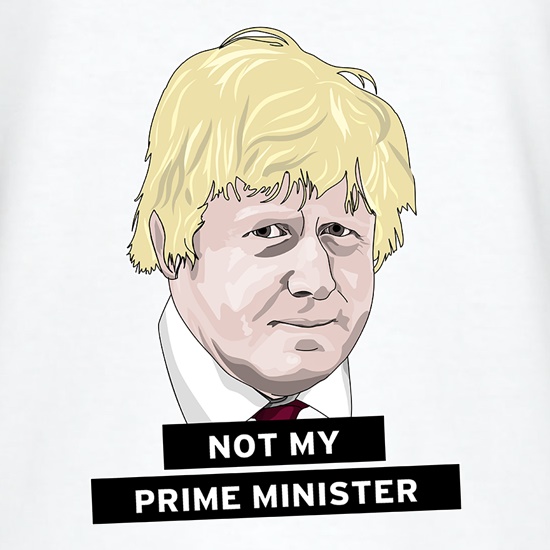 Not My Prime Minister t shirt