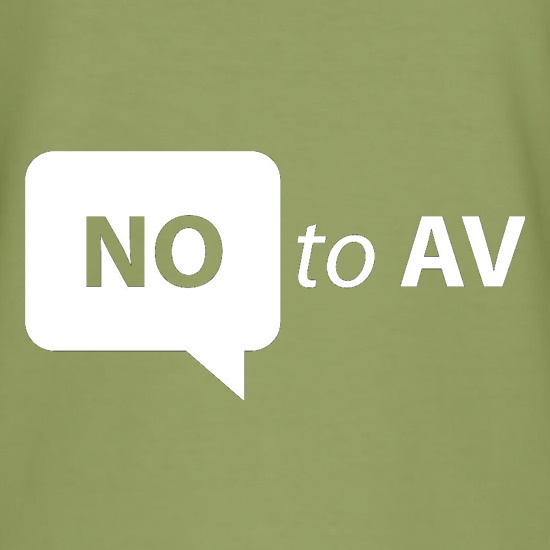 No To AV t shirt