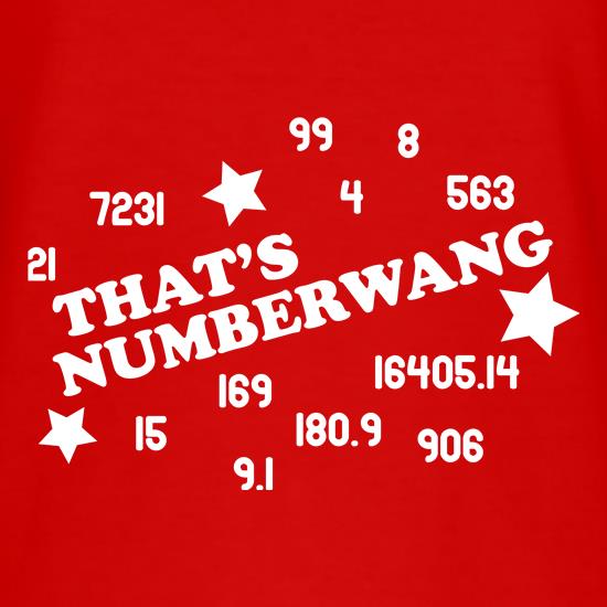 Numberwang t shirt