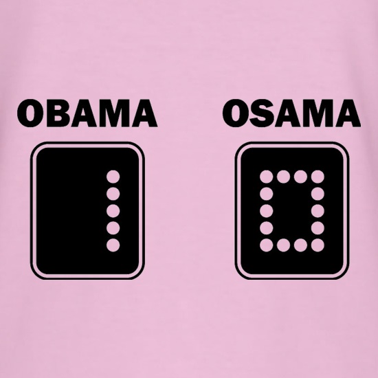 Obama vs Osama t shirt