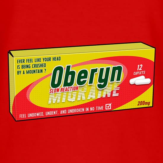 Oberyn Tablets t shirt