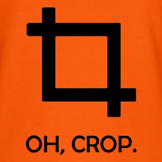 Oh Crop! t shirt