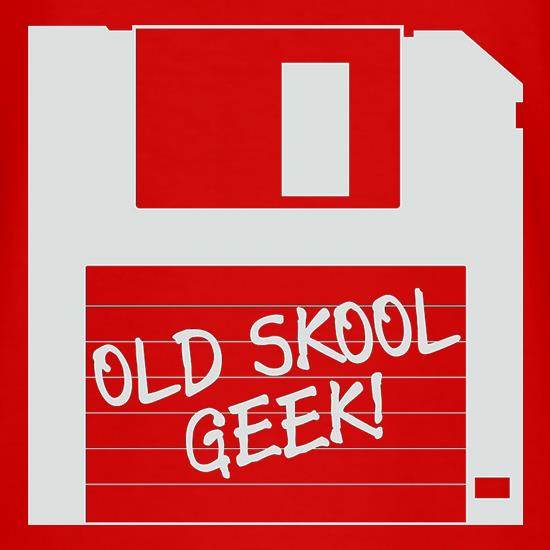 Old School Geek t shirt