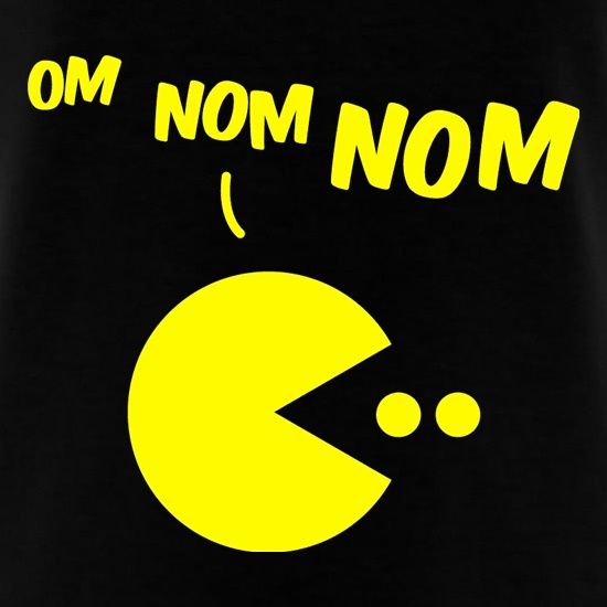 Om Nom Nom T Shirt By CharGrilled