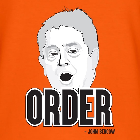 Order - John Bercow t shirt
