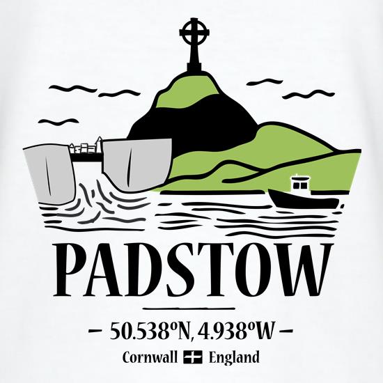 Padstow Cornwall t shirt