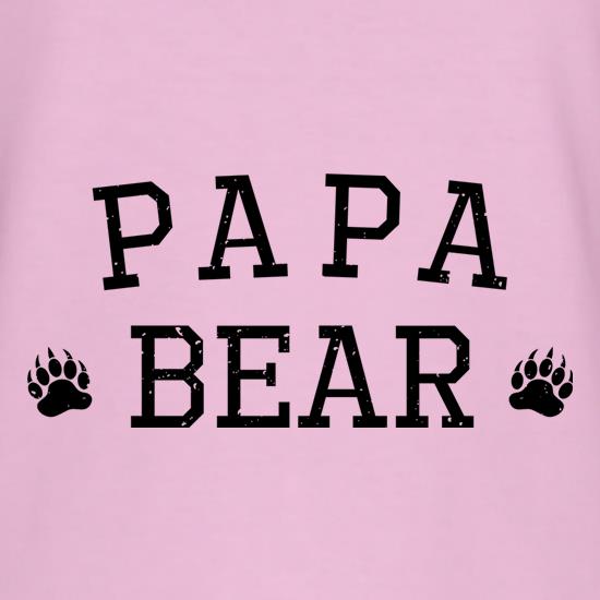 Papa Bear Paws t shirt