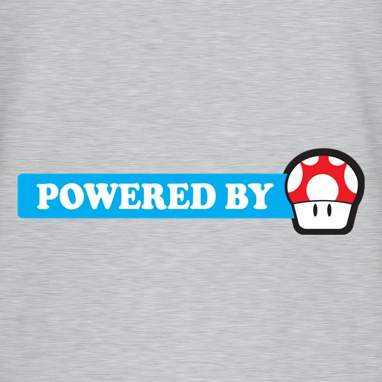Powered By Mushroom t shirt