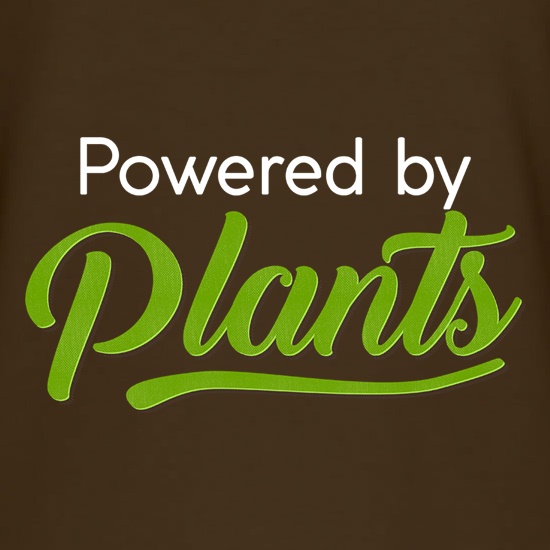 Powered By Plants t shirt