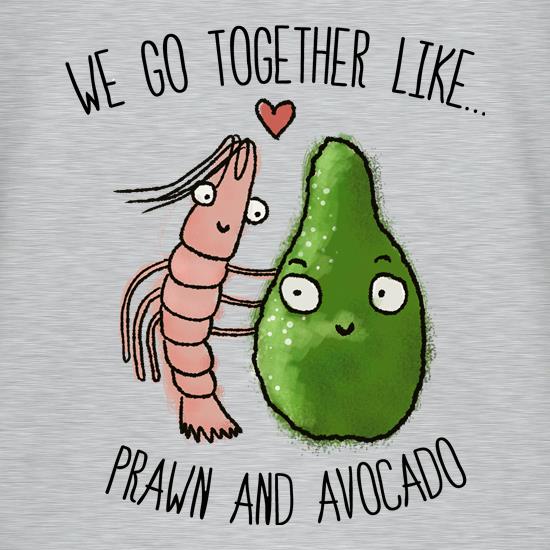 Prawn And Avocado t shirt