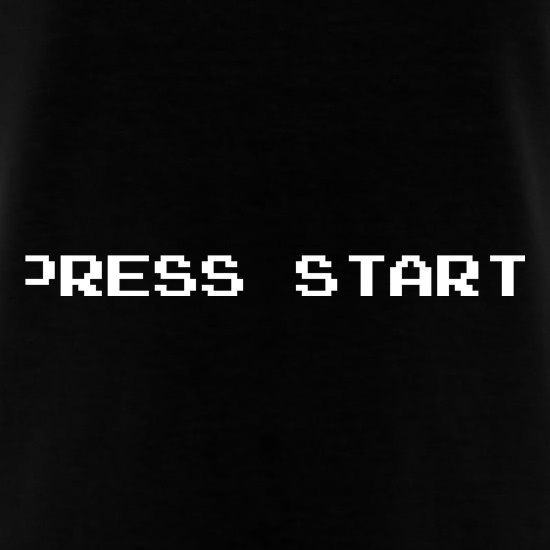 Press Start t shirt