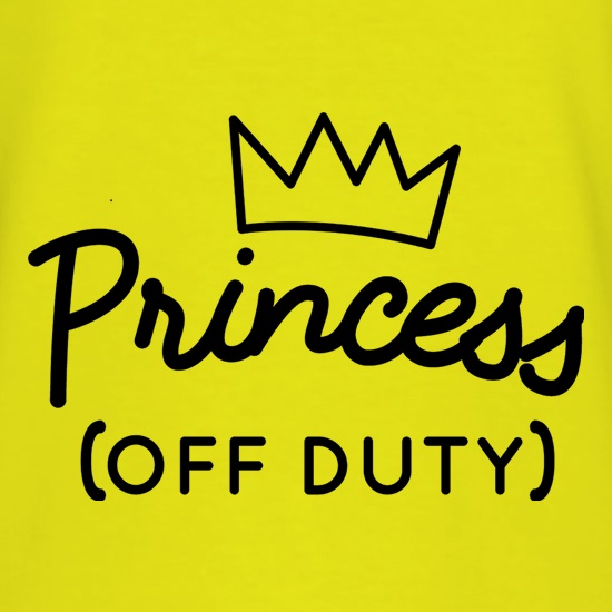 Princess (Off Duty) t shirt