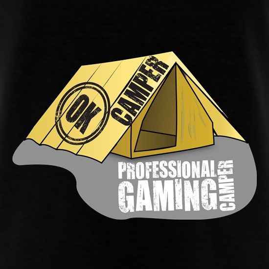 Professional Gaming Camper t shirt