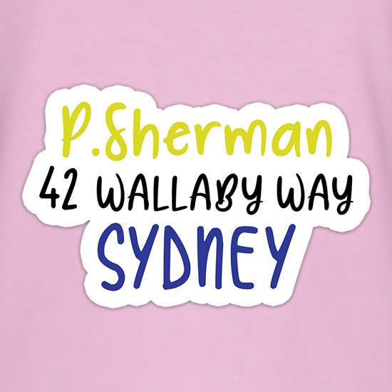P Sherman t shirt
