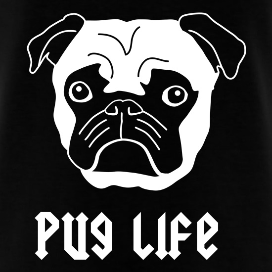 Pug Dog Life t shirt