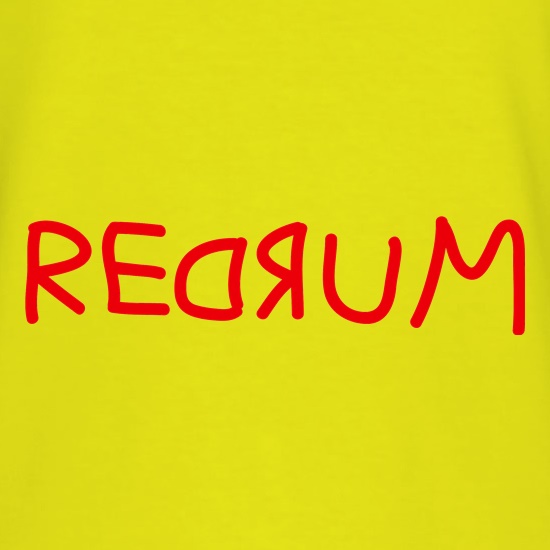 Redrum t shirt