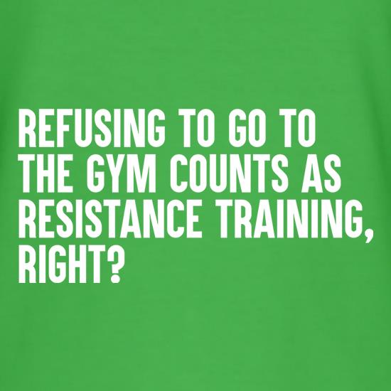 Resistance Training t shirt