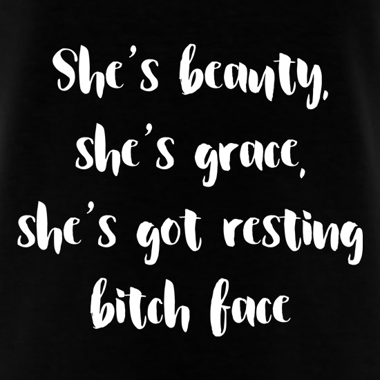 Resting Bitch Face t shirt