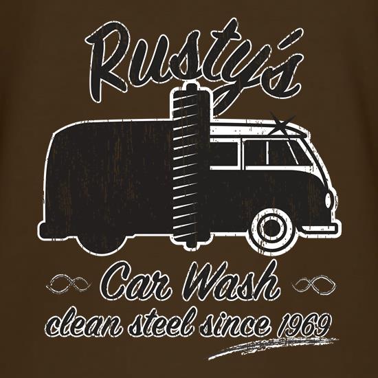 Rustys Car Wash t shirt