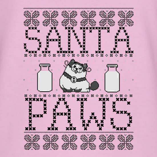 Santa Paws t shirt