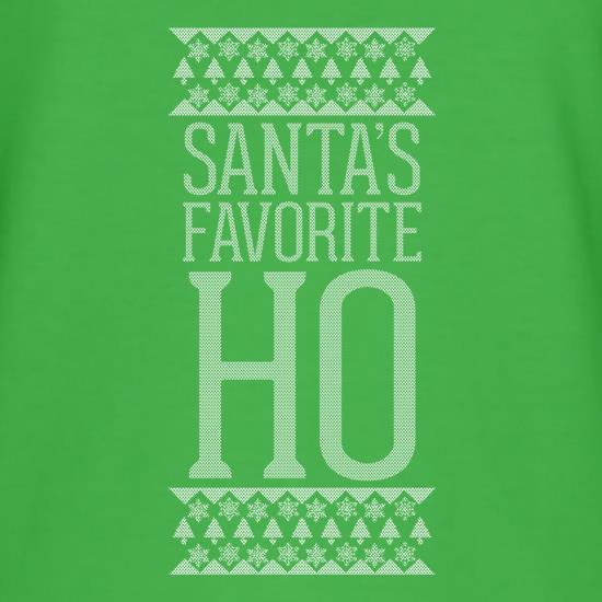 Santa's Favourite Ho t shirt