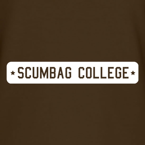 Scumbag College t shirt