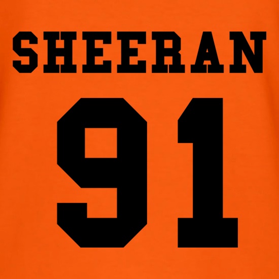 Sheeran 91 t shirt