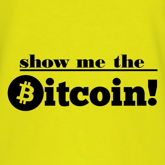 show me the bitcoin t shirt