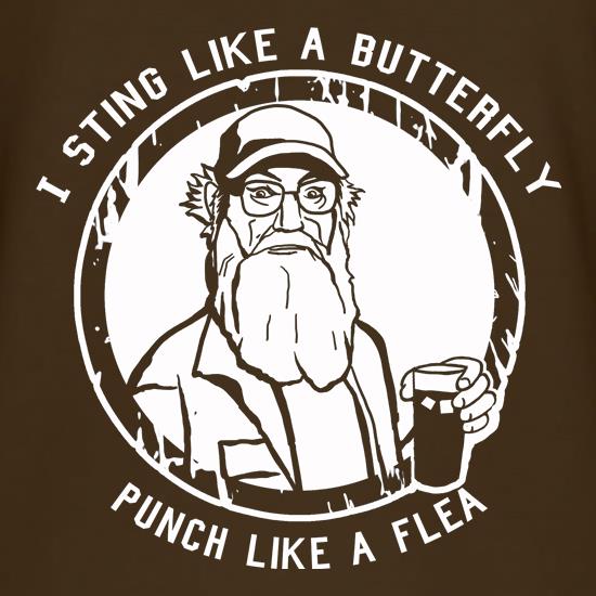 Si - I Sting Like A Butterfly, Punch Like A Flea t shirt