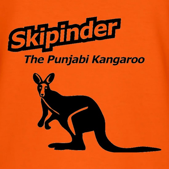 Skipinder The Punjabi Kangaroo t shirt