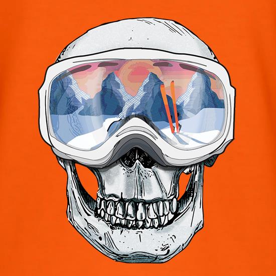 Skull With Ski Mask t shirt