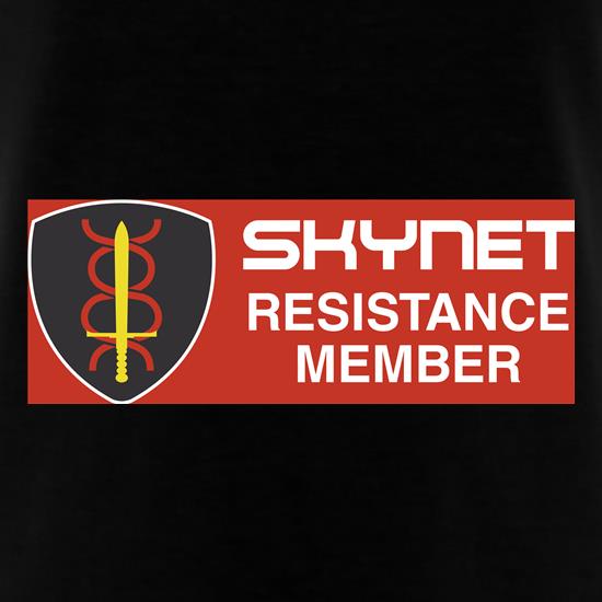 Skynet Resistance Member t shirt