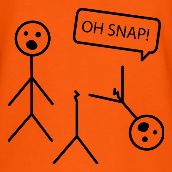 Snap t shirt