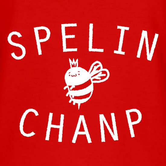 Spelin Chanp t shirt