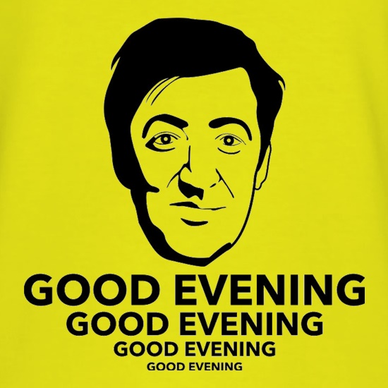 Stephen Fry Good Evening t shirt