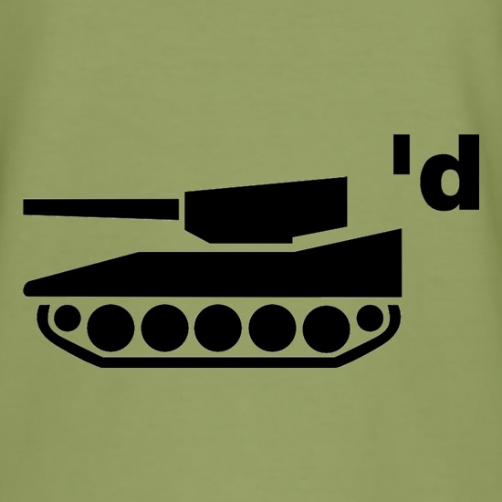 Tank'd t shirt