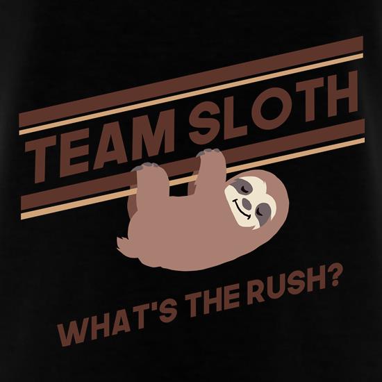 Team Sloth t shirt
