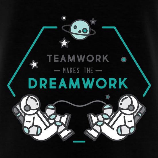 Team Work Makes The Dream Work t shirt