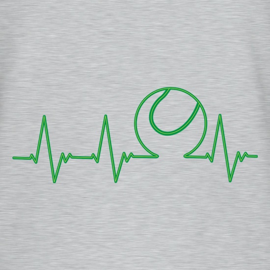 Tennis Heartbeat t shirt