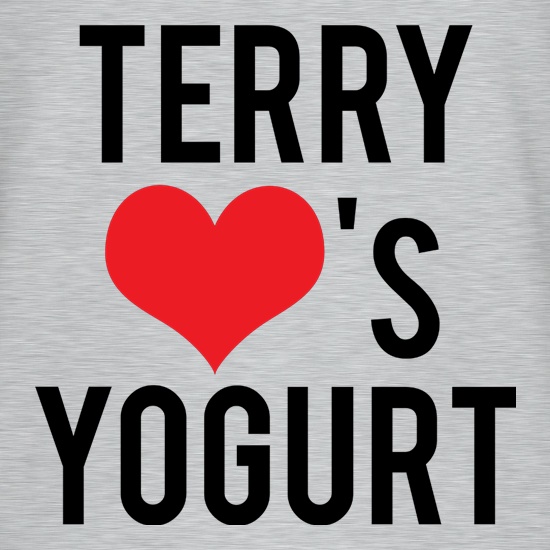 Terry Loves Yogurt t shirt