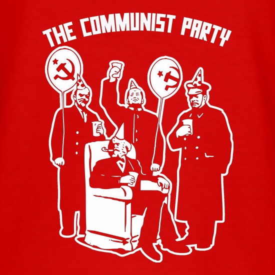 The Communist Party t shirt